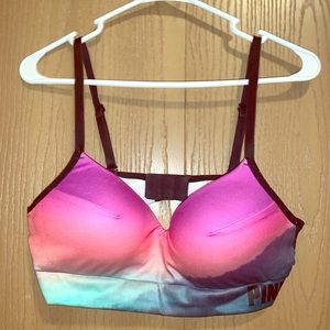 Pink bra